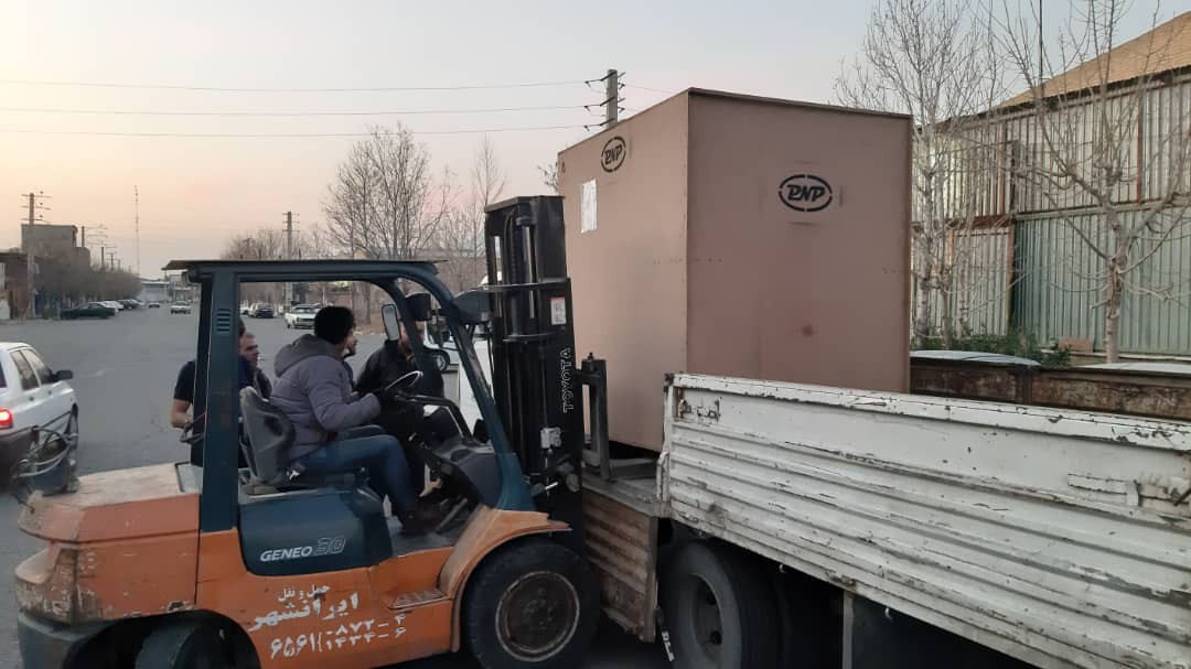 Loading and delivery of Micro PET system (Xtrim) of Tabriz University of Medical Sciences (TUOMS) 5