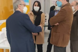 Head of Yas Hospital visits Parto Negar Persia Company