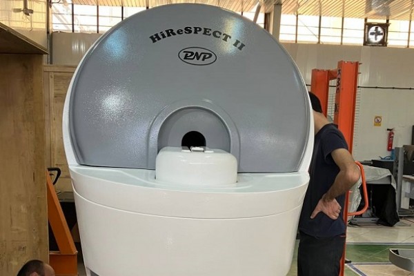 بارگیری و تحویل اولین دستگاه نسل جدید اسپکت حیوانی (HiReSPECT II) به آزمایشگاه پیش بالینی دانشگاه علوم پزشکی مشهد