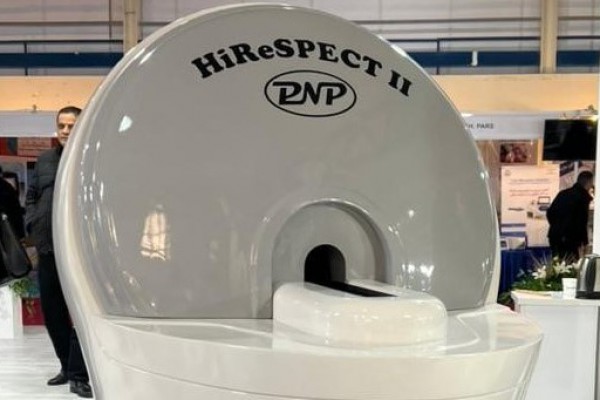New generation of Animal SPECT imaging system (HiReSPECT II) of Parto Negar Persia company at 10th laboratory equipment & chemicals exhibition