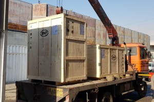 Loading and delivery of Parto Negar Persia Cardiac SPECT System (ProSPECT II) to Alborz Subspecialty Hospital